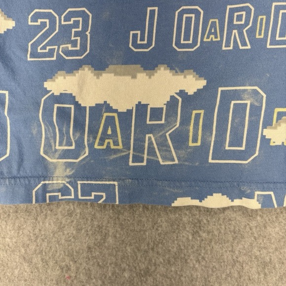 Nike Air Jordan Jumpman Cloud All Over Print Tee Youth XL 13–15 Blue 23 - Picture 5 of 9
